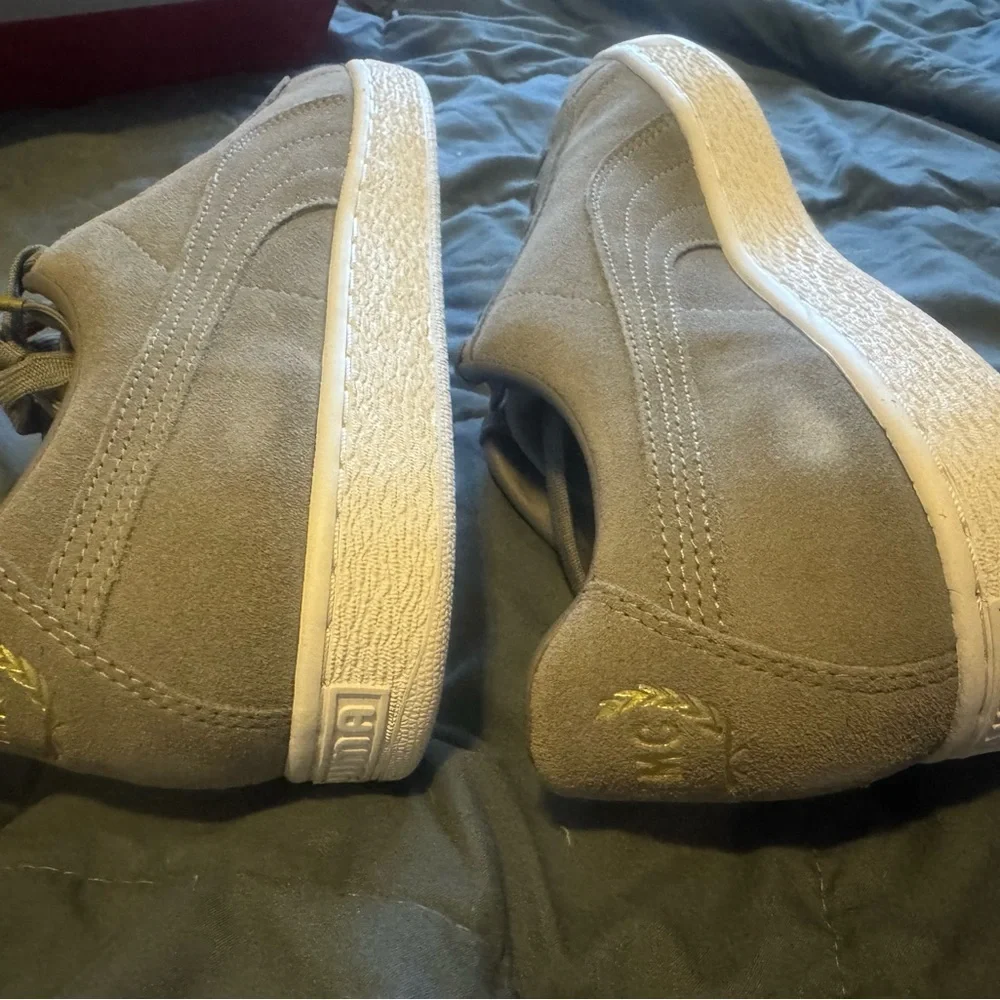 TMC Puma Gray Suede Men's Shoes Nipsey Hussle Men’s Puma Suede x TMC - Picture 8 of 16